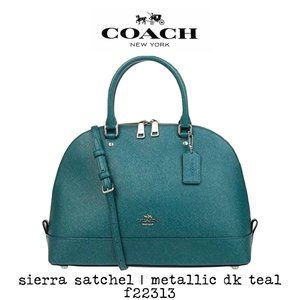 NWT COACH Sierra Crossgrain Tote Crossbody F22313